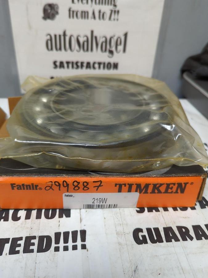 TIMKEN,219W,DEEP GROOVE BALL BEARING 95MM BORE NOS