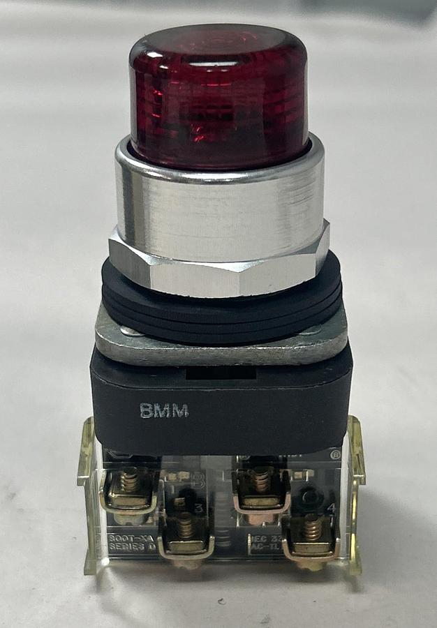 ALLEN BRADLEY,800T-PB16R,RED PUSH BUTTON NOS