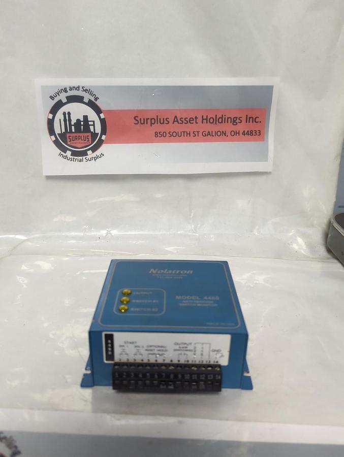 Used NOLATRON,MODEL 4480,ANTI-TIEDOWN SWITCH MONITOR PRE-OWNED