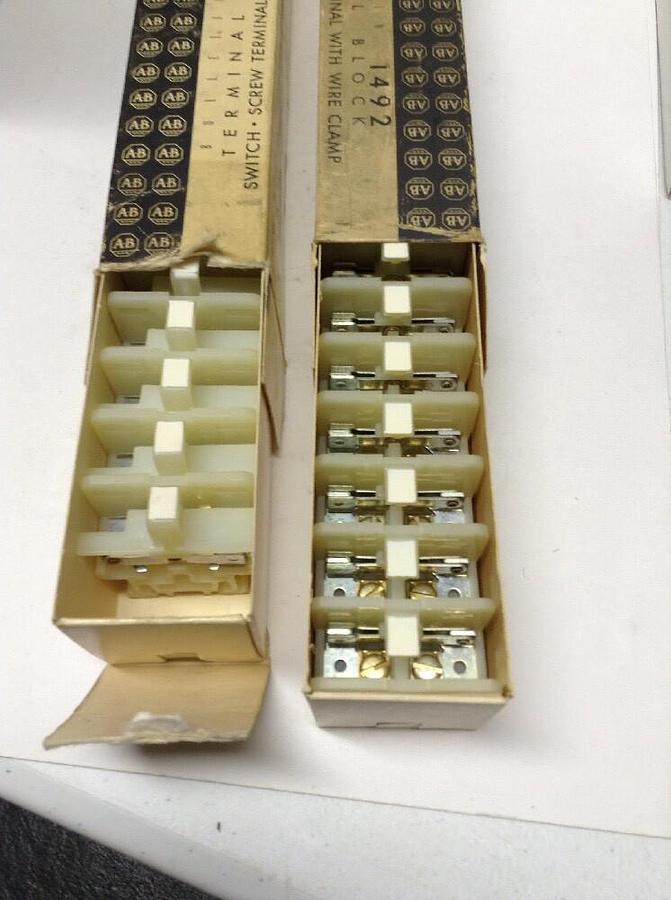 Allen Bradley,1492-CE9,Terminal Block Switch Series LOT OF 19
