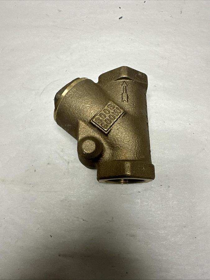 Milwaukee,300S 800W, 1" Y Brass Check Valve