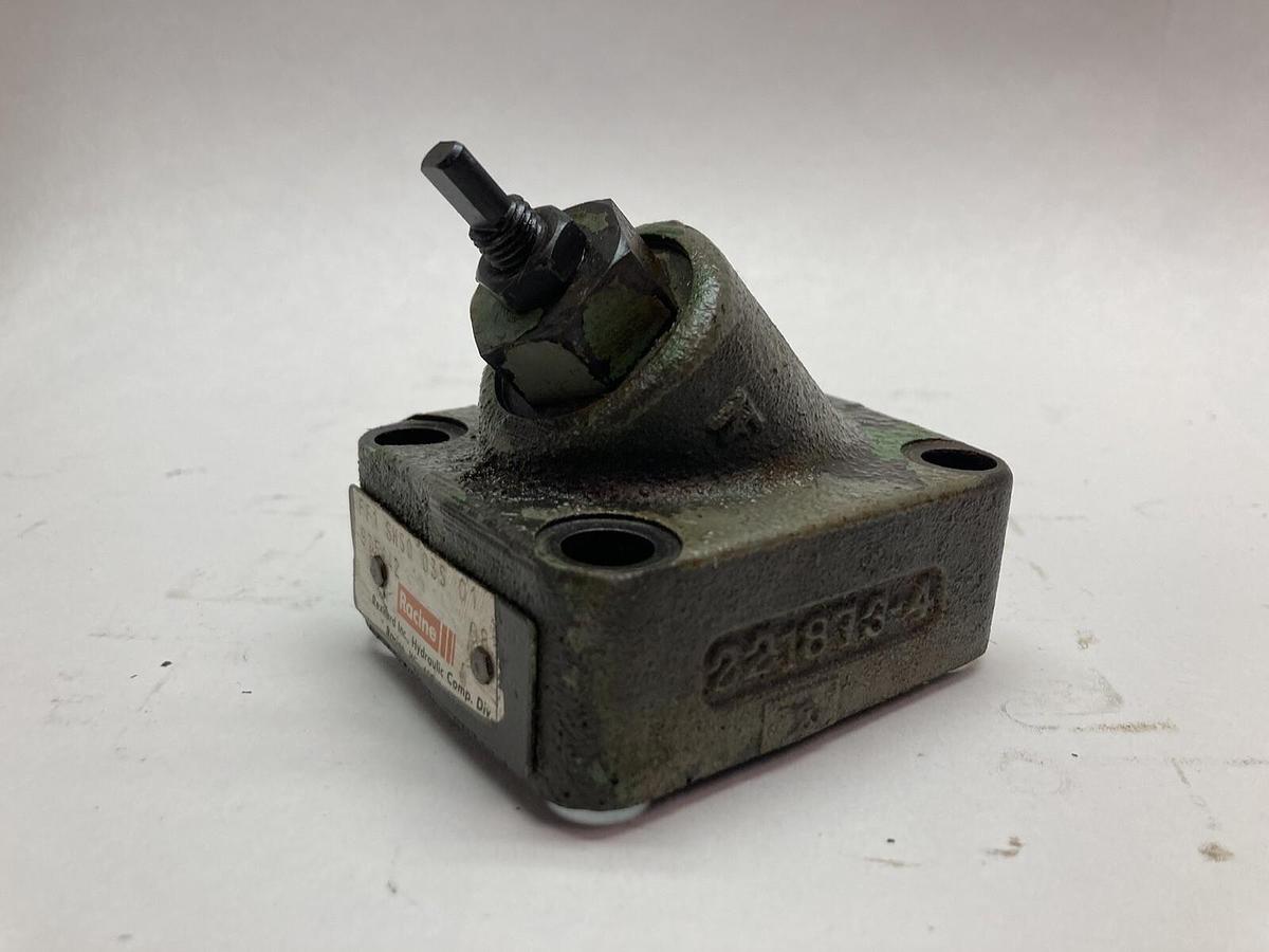 Used Racine,FF1-SHS0-03S-01,Hydraulic Control Valve