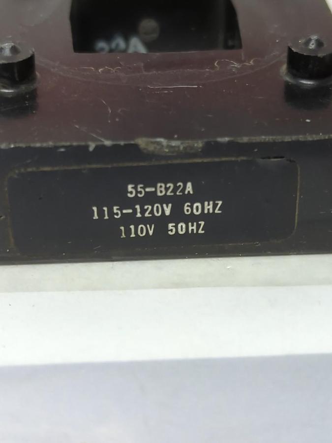 Used GENERAL ELECTRIC,55-B22A,COIL 115-120V 50H7 110V 50HZ LOT OF 2 PRE-OWNED