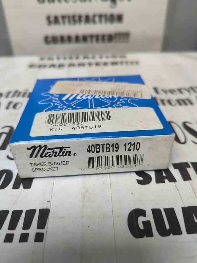 MARTIN,40BTB19 1210,TAPER BUSHED SPROCKET 19 TEETH NEW