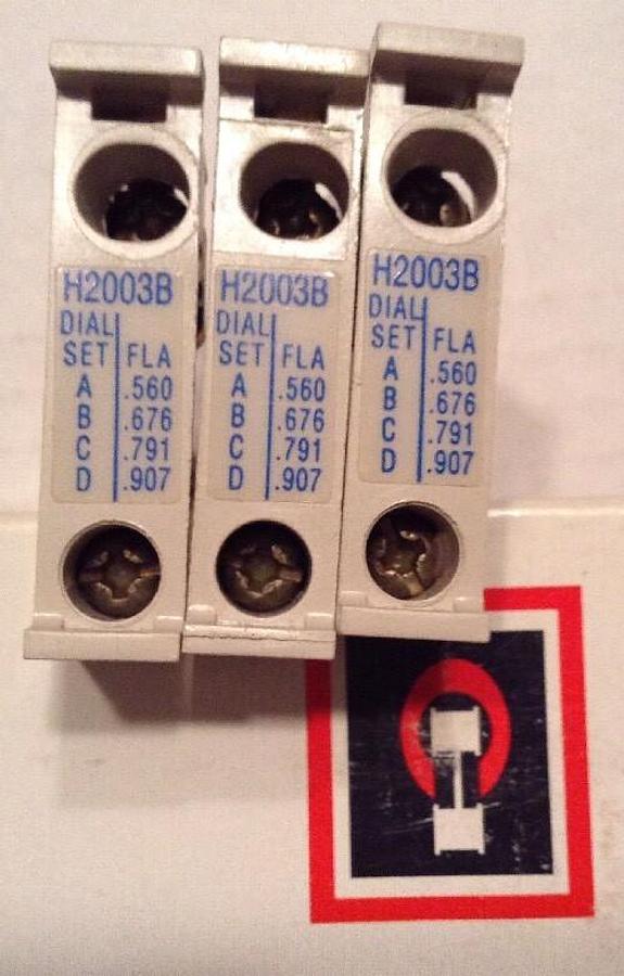 Cutler-Hammer,H2003B,Heater Pack LOT OF 3