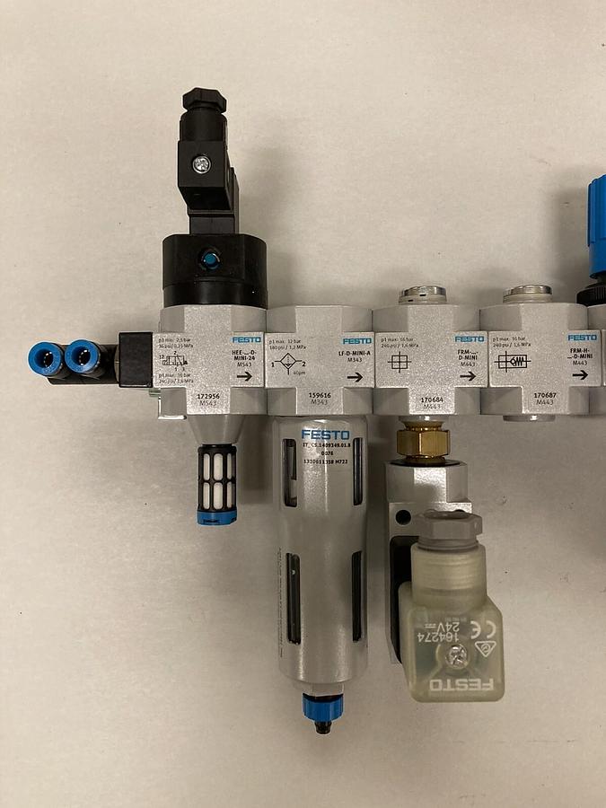 Festo, FRZ-D-Mini Series, 1/4 INCH Ports Pressure Regulator Solenoid Valve