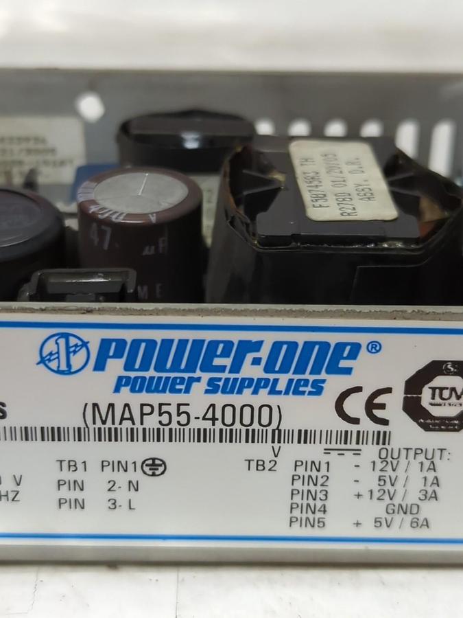 Used POWER-ONE,MAP55-4000,POWER SUPPLY PRE-OWNED