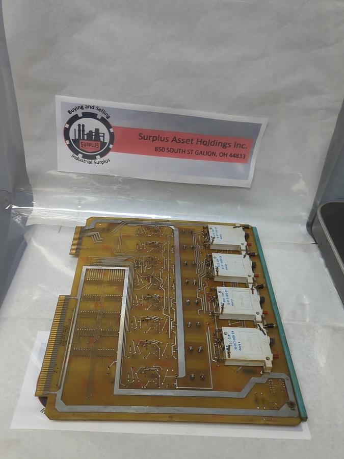 Used BENDIX,3726716F,S5 AC OUTPUT VOLTAGE 115 I/F CIRCUIT BOARD PRE-OWNED