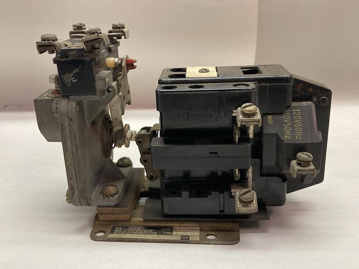 Used Square D,Class 8501 Type DE0-20,Contactor Ser A