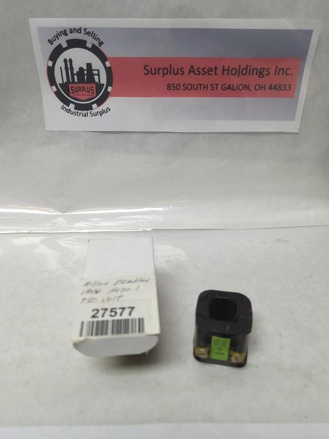 Used ALLEN-BRADLEY,1A06,COIL 220V 60HZ 208V 60HZ 110V 25HZ PRE-OWNED