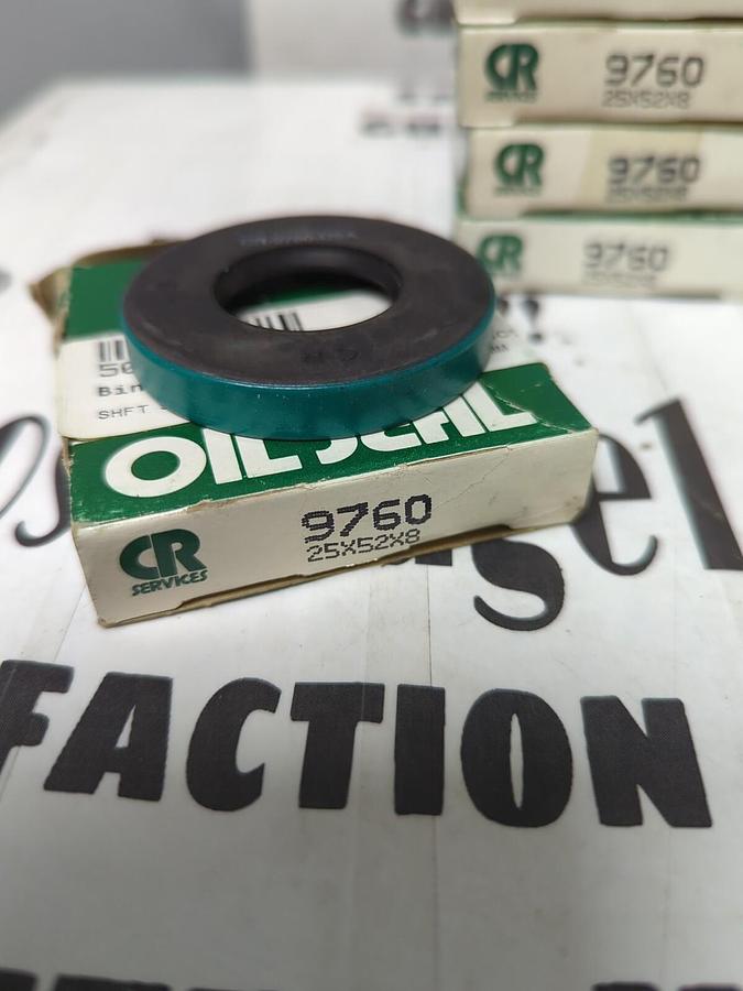 CHICAGO RAWHIDE,9760,OIL SEALS 35MMX52MM LOT OF 12 NOS