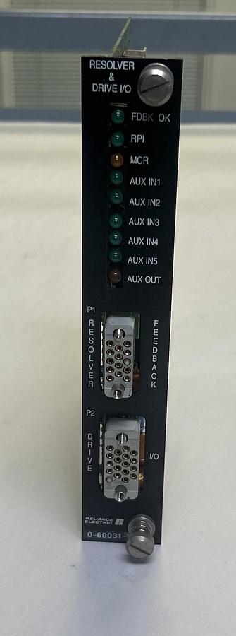 Used RELIANCE,0-60031-5,RESOLVER / DRIVE MODULE