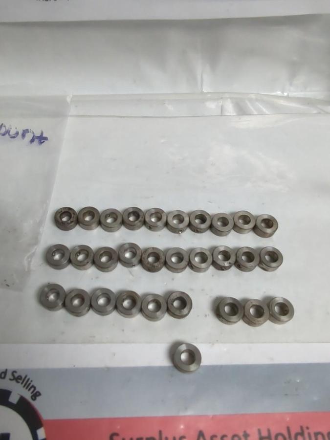 Used UNBRANDED,3/8 INCH,SET SCREW COLLAR LOT OF 30 PRE-OWNED
