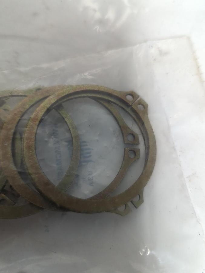 McMASTER,SH-200ST ZD,ROTOR CLIP 2 INCH RETAINING RINGS PACK OF 10 PCS NOS