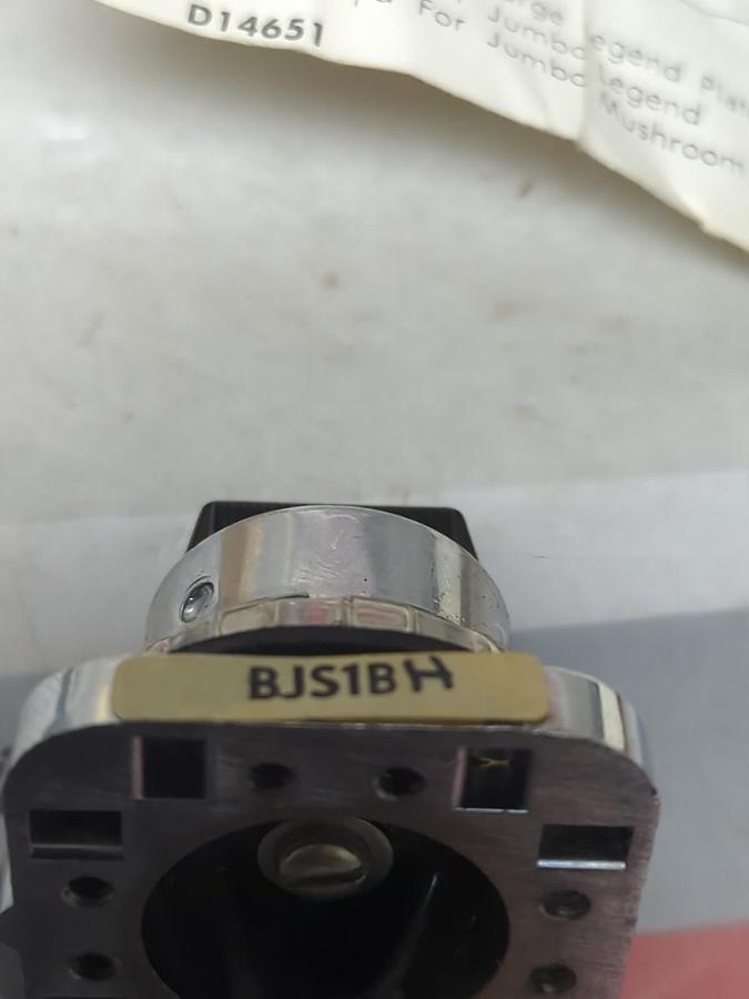 FURNAS,BJS1BH,SELECTOR SWITCH 2-POS OIL TIGHT CONTROL NOS
