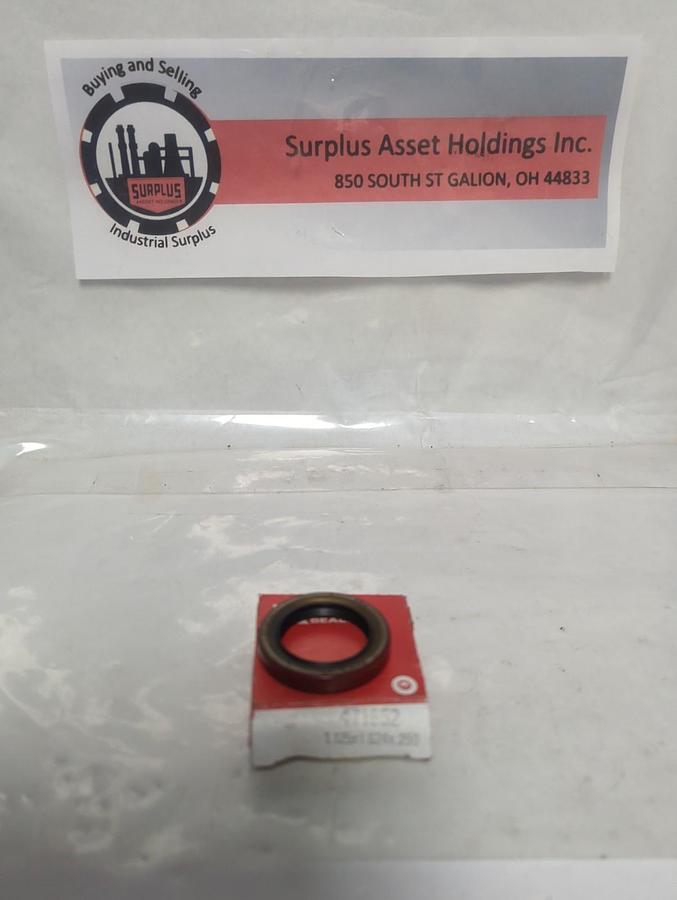 FEDERAL MOGUL,471652,OIL SEAL 1.125X1.624X.25 NOS
