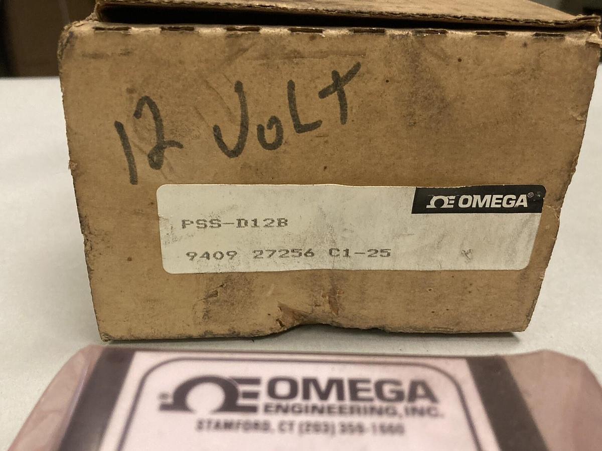 Used Omega,PSS-D12B,Dual Power Supply Input 115VAC 50/60Hz 240mA