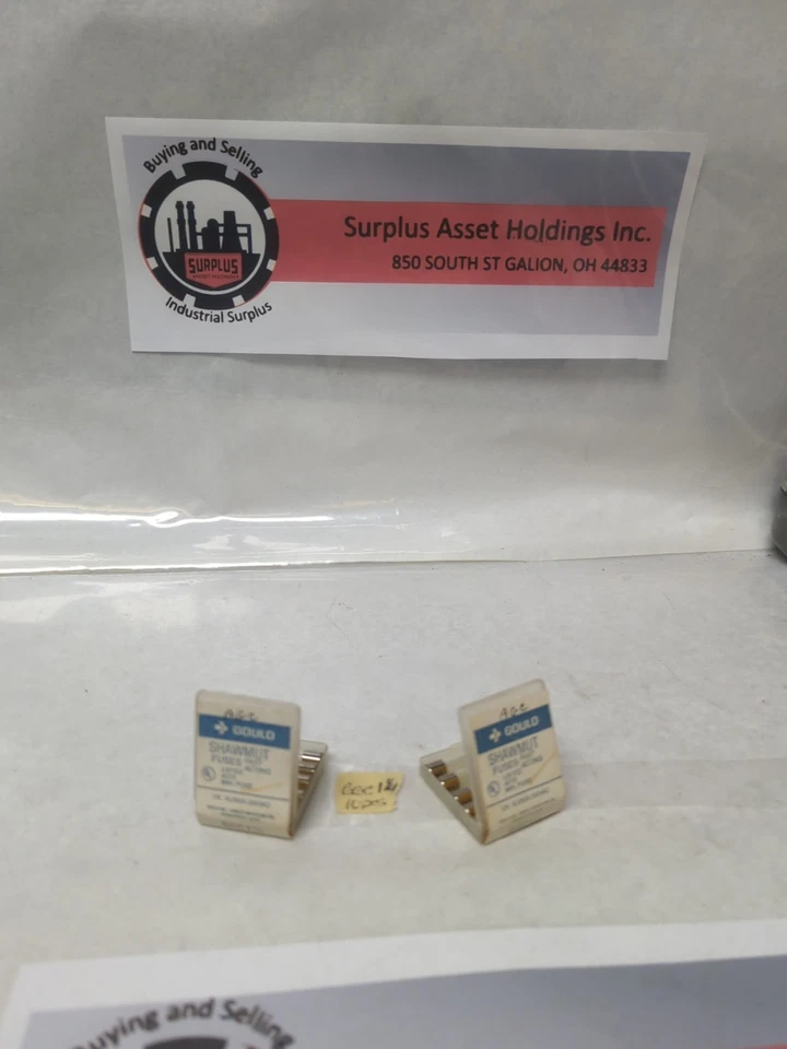 GOULD SHAWMUT,GGC-1-1/4,FAST ACTING 1-1/4 AMP LOT OF 10 NOS