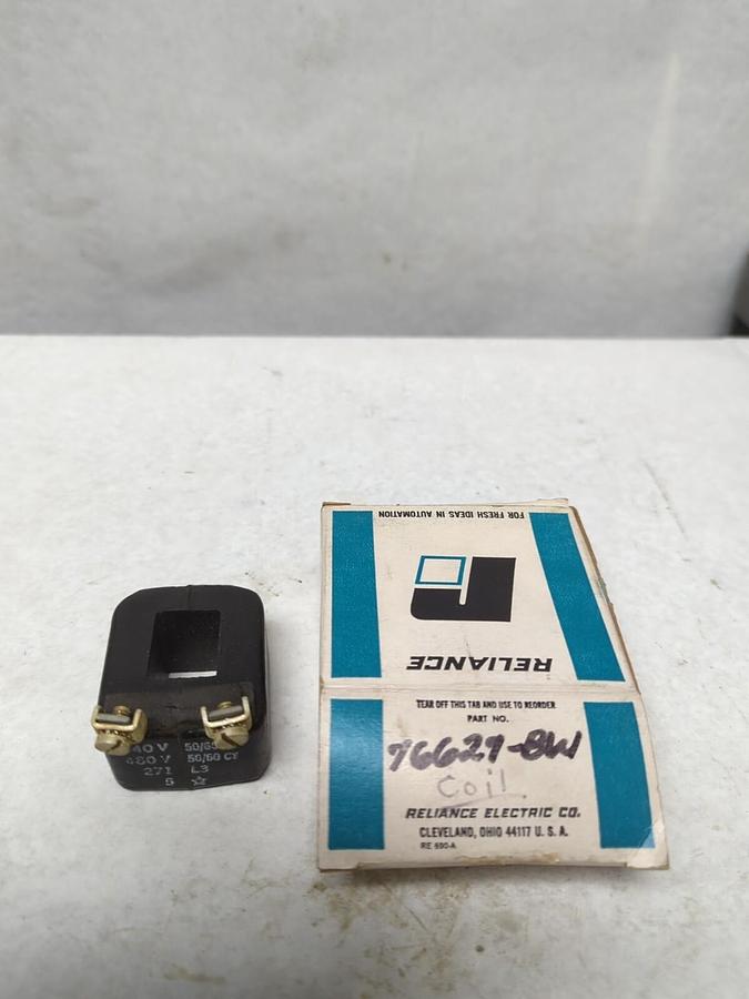 RELIANCE ELECTRIC,76627-BW,COIL 440-460V 50/60 CY NOS