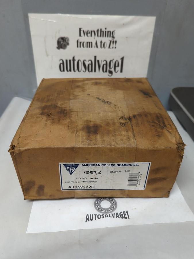 AMERICAN ROLLER BEARING,ATXW222H,JOURNAL BEARING 4-7/16 IN ID X 200MM OD NOS