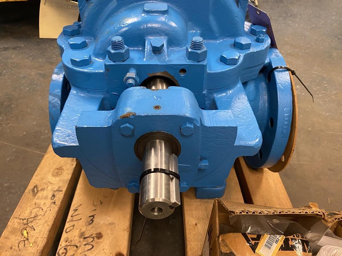 Used GOULDS,245C107,3410 SPLIT CASE PUMP 4X6-9 IMP DIA 7.1250IN
