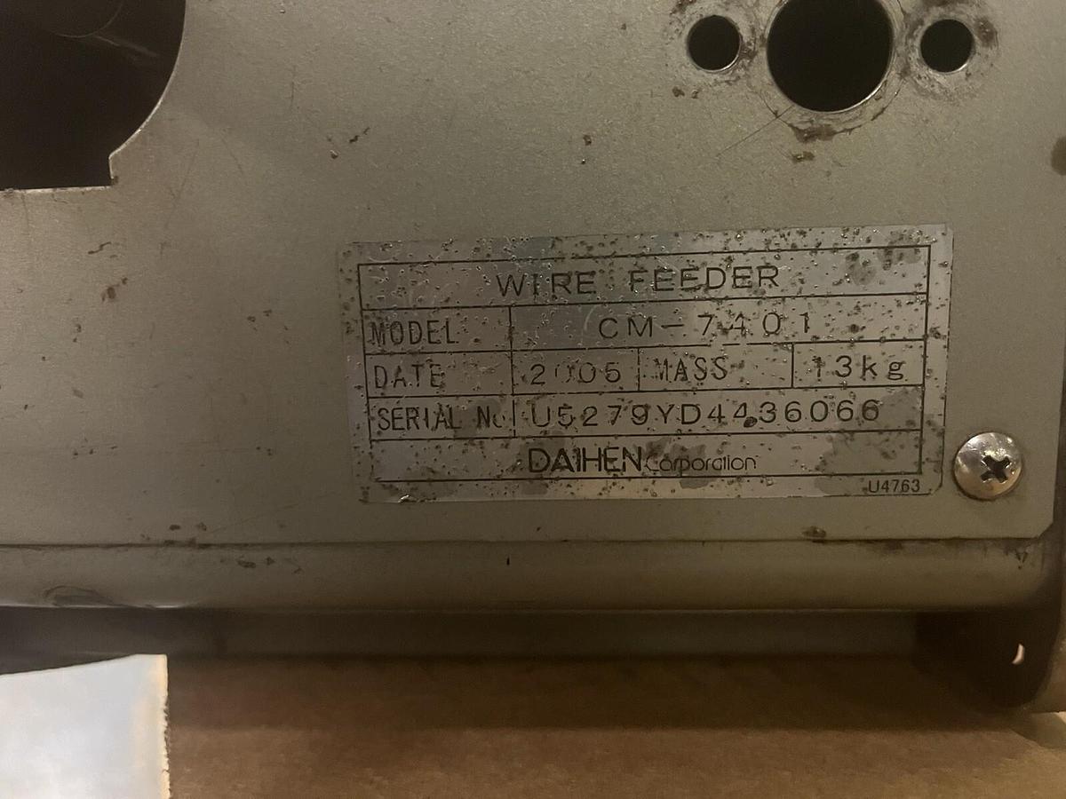 Used DAIHEN OTC,CM-7401,Electric Power Feed MIG Welding Weld Wire Feeder