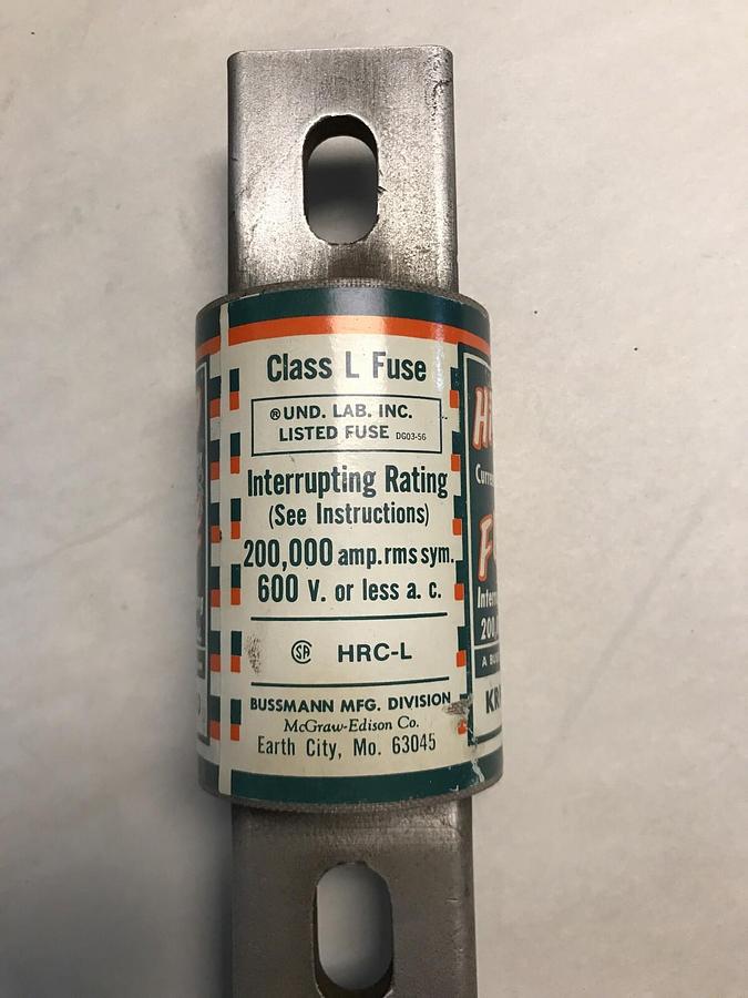 Bussmann,KRP-C,Hi Cap Fuse 650 AMP NOS