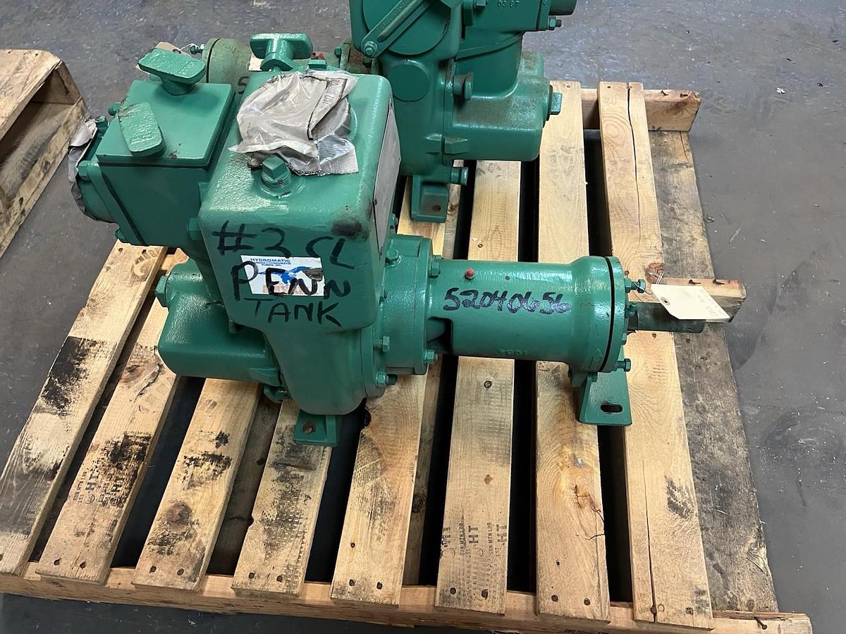 Used HYDROMATIC,R30MP,SELF PRIMING SEWAGE PUMP 3" DISCHARGE