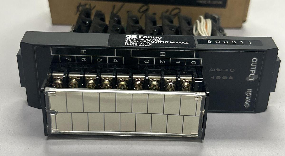Used GE FANUC,IC610MDL179A,OUTPUT MODULE NEW
