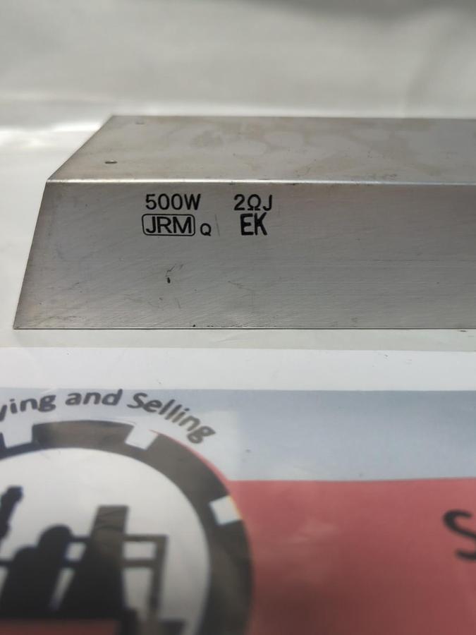 Used JRM,500W,BRAKING RESISTOR 2ΩJ PRE-OWNED