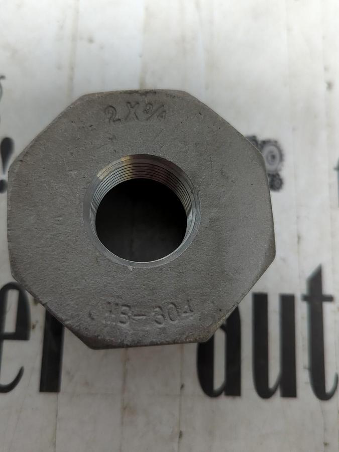 UNBRANDED,MB-304,2 INCH X  3/4 INCH HEX HEAD BUSHING NOS