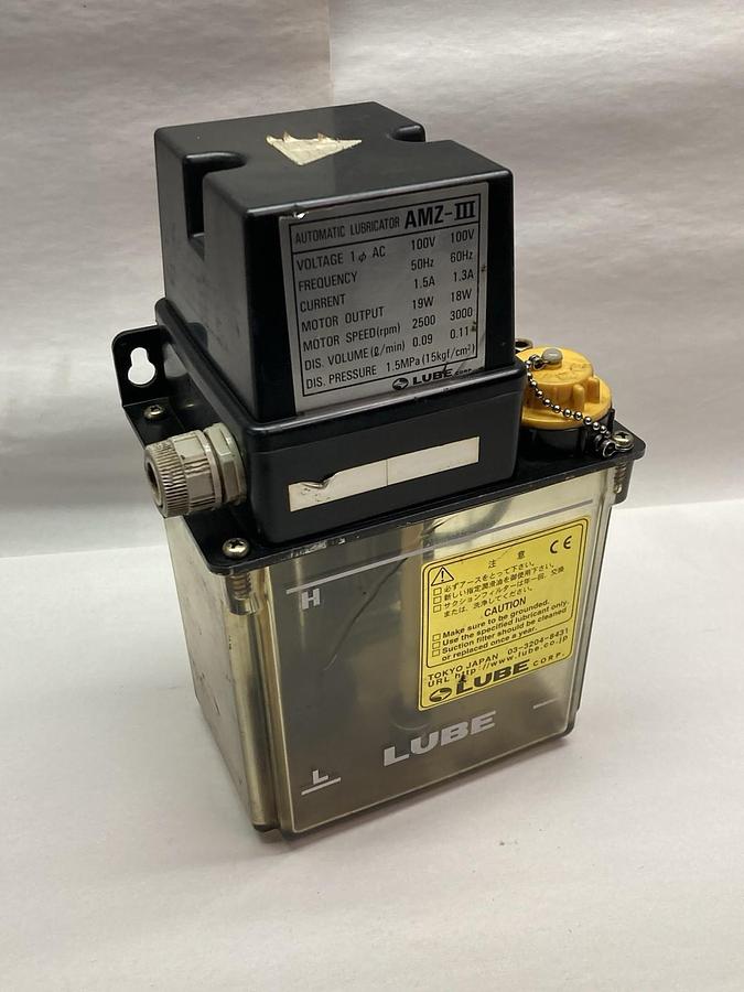 Used Lube Corp,AMZ-III,Electric Lubrication Pump 100V 50/60Hz 1.5MPa