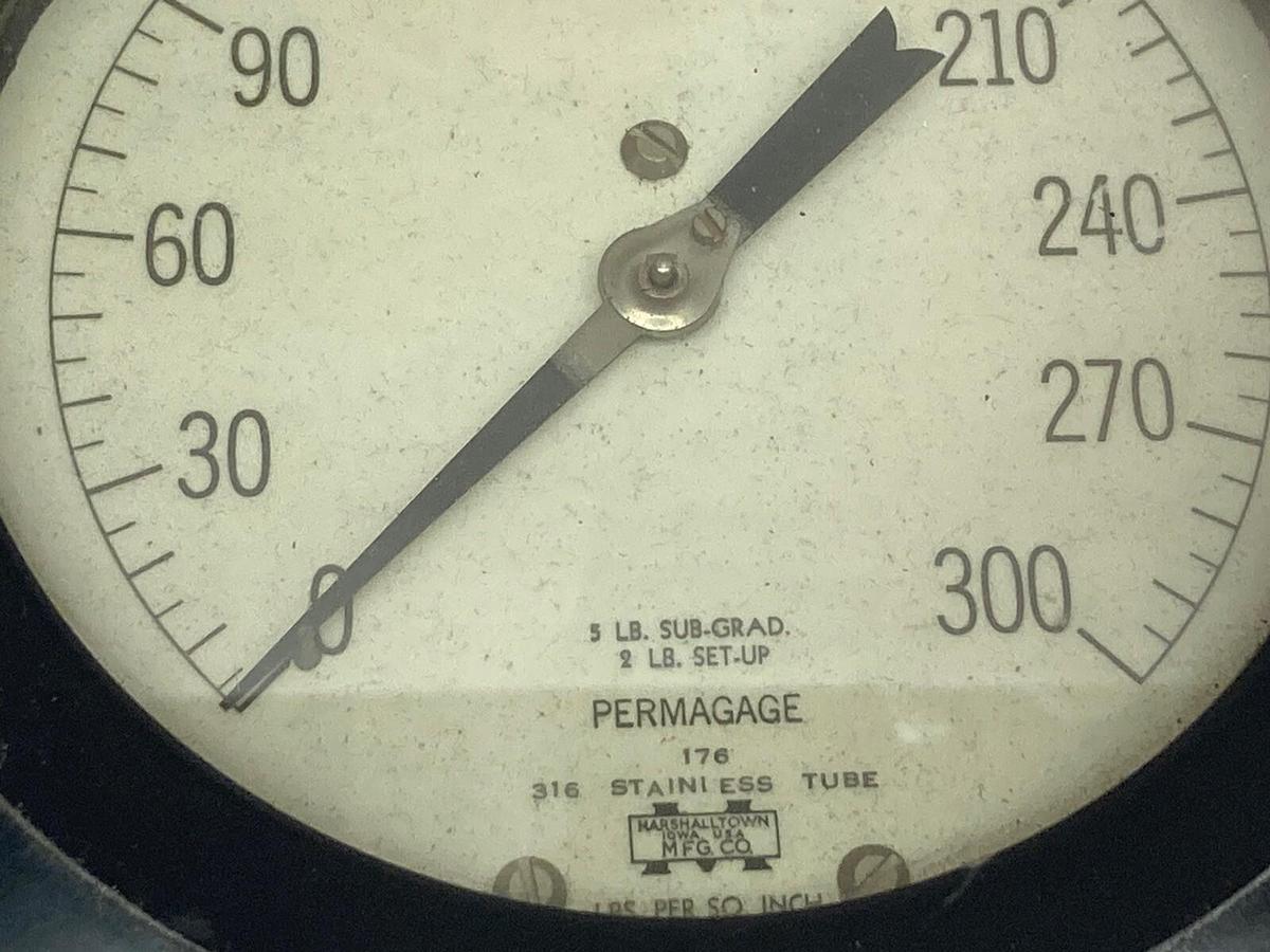 Used Permagage,176 Vacuum Gauge,316 Stainless Tube