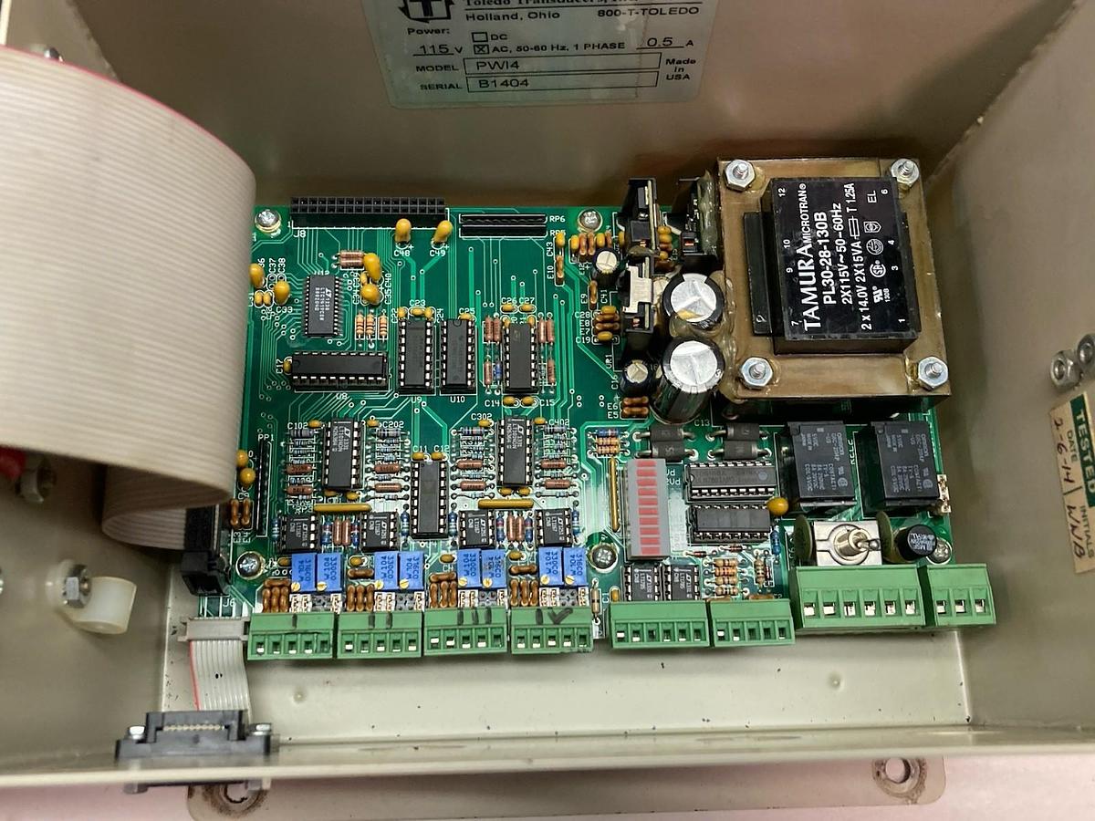 Used Toledo Integrated Systems,Model PW14,1-Phase Production Monitor 50-60Hz 0.5A