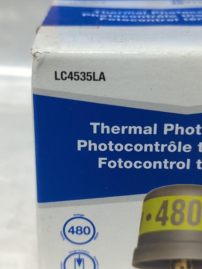 INTERMATIC,LC4535LA,THERMAL PHOTOCONTROL 480V NOS