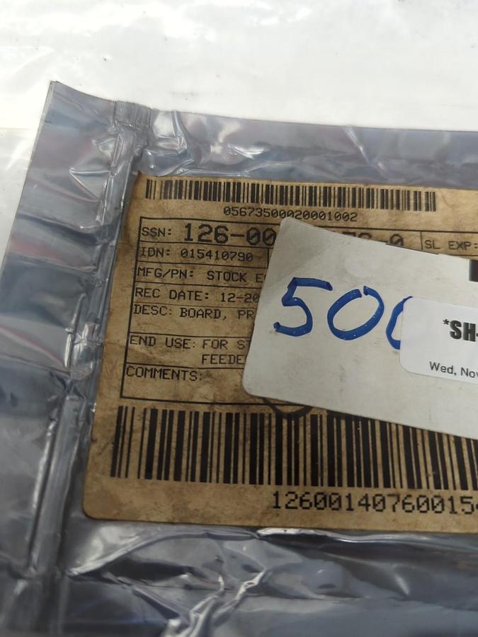 STOCK,1Z10866,CIRCUIT BOARD A20581-E NOS