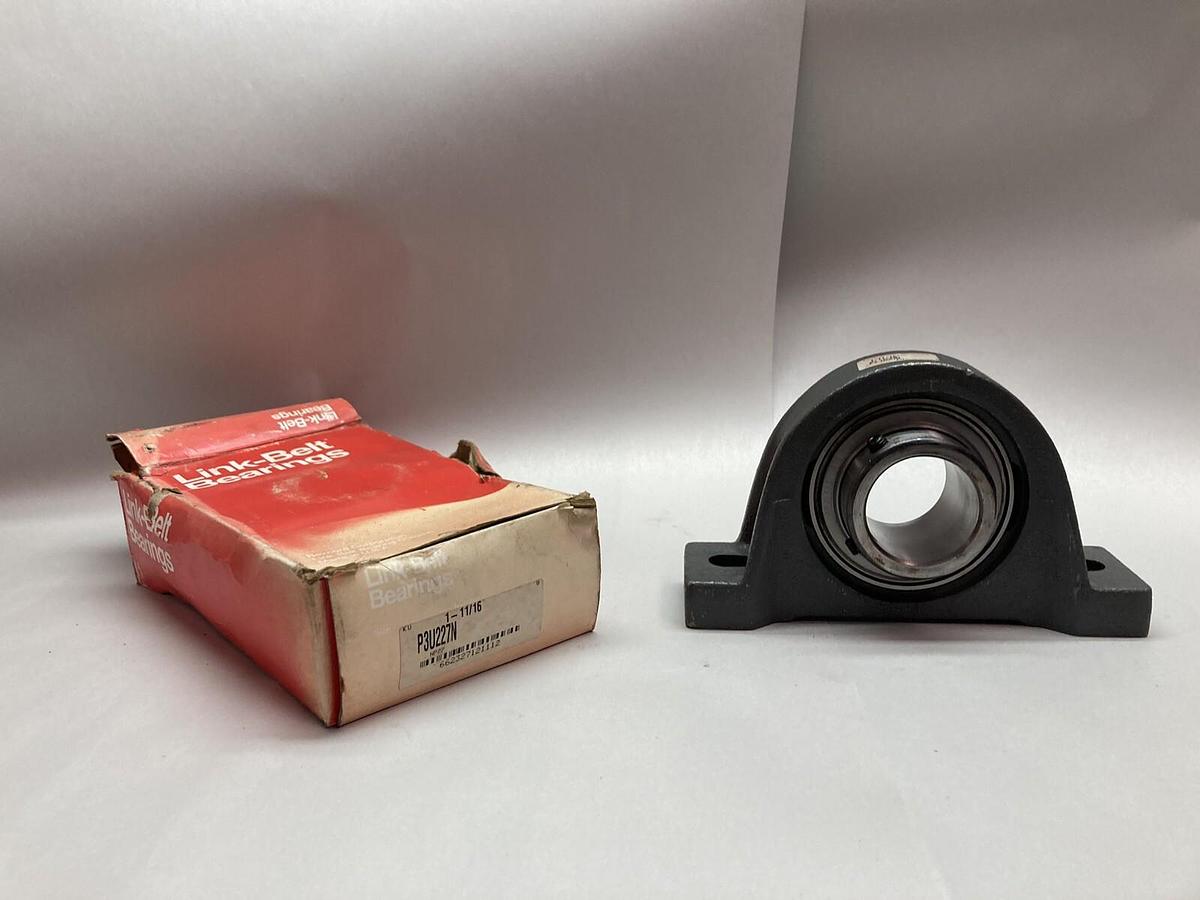 Link-Belt,P3-U227N,1-11/16 Inch Ball Bearing Pillow Block