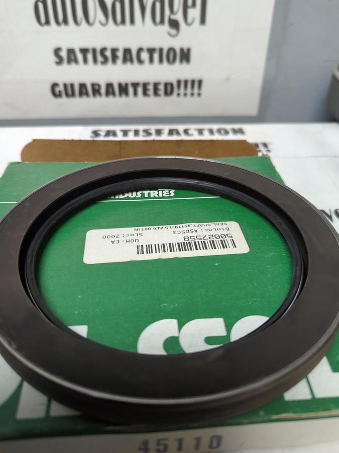 CHICAGO RAWHIDE SKF,45110,OIL SEAL 4.5IN  X 6.007 IN NOS