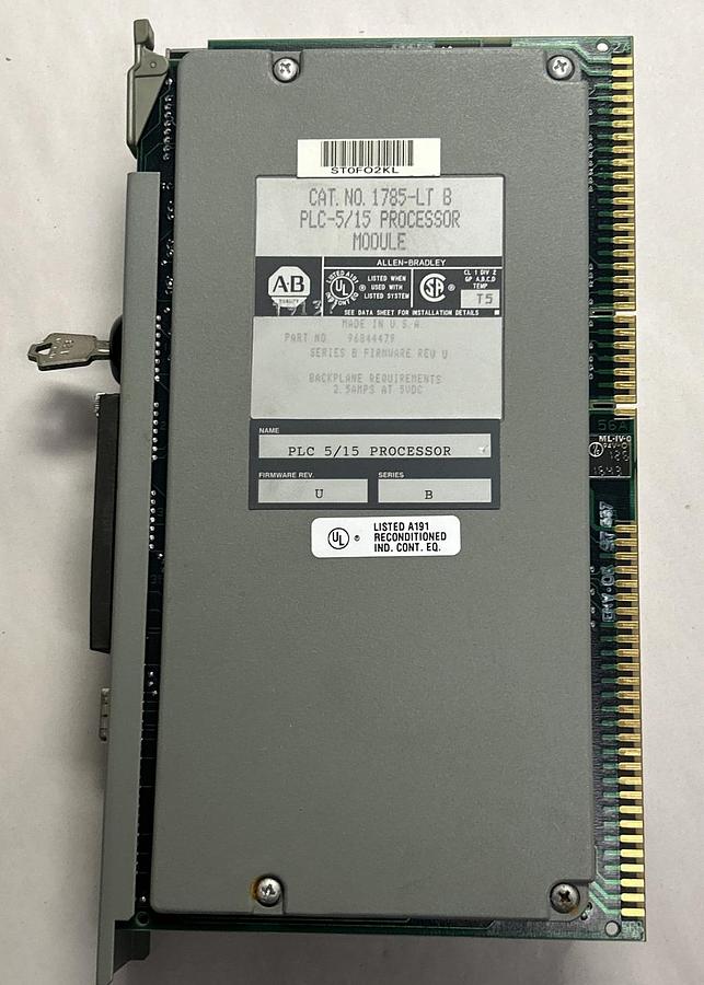 Used ALLEN BRADLEY,1785-LT,PROCESSOR MODULE