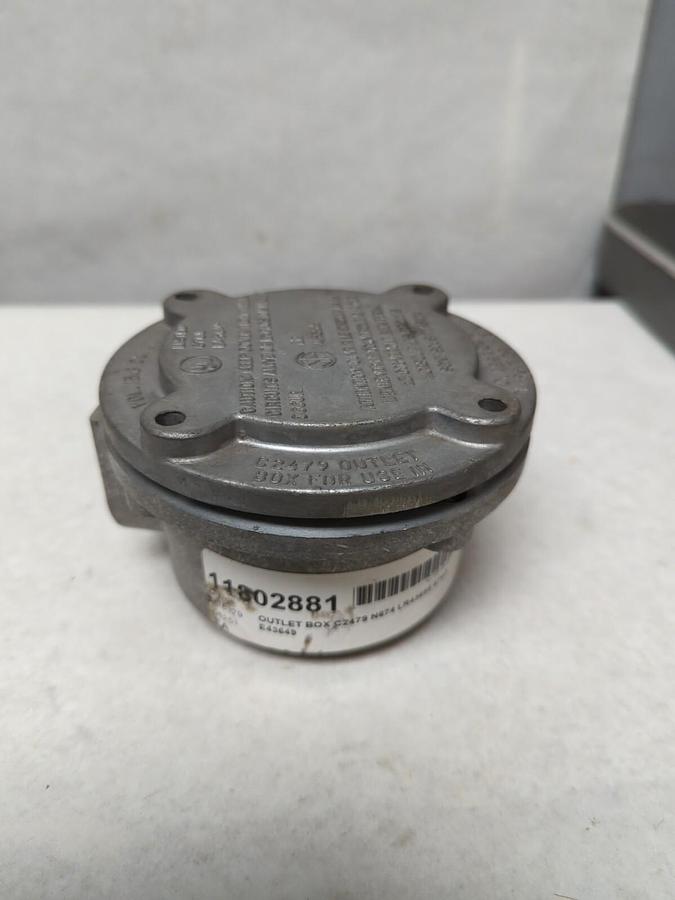 CROUSE-HINDS,C2479,CONDUIT OUTLET BOX FOR HAZARDOUS LOCATIONS NOS