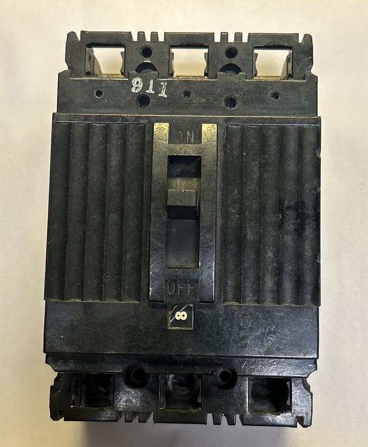 Used GENERAL ELECTRIC,TEF134020,CIRCUIT BREAKER 20A 480V 3P