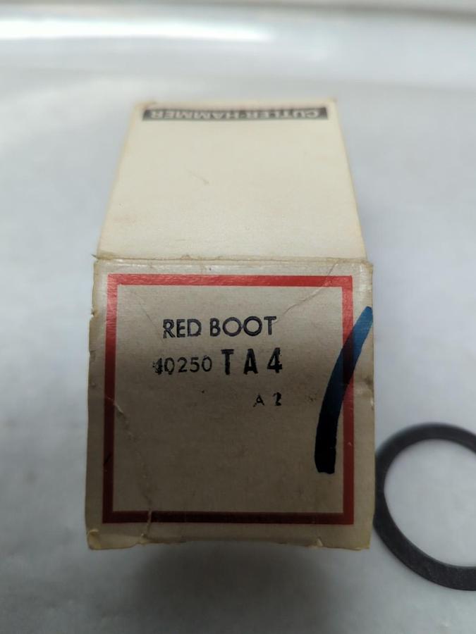 CUTLER-HAMMER,10250TA4,RED BOOT NOS