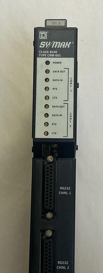 Used SQUARE D SYMAX,8030-CRM-601,INTERFACE CONVERTER MODULE