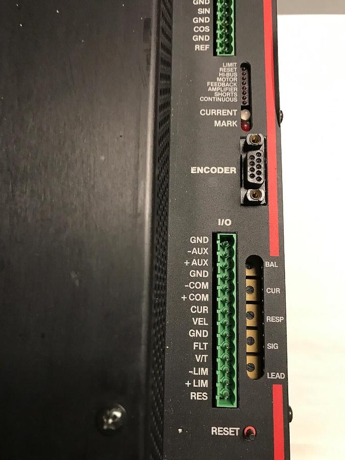 Used Custom Servo Motors,MPA-09-460-112,Servo Amplifier