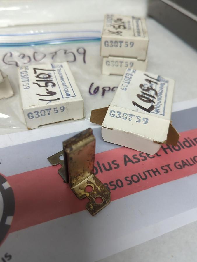 TELEMECANIQUE,G30T59,OVERLOAD HEATER ELEMENT LOT OF 6 NOS