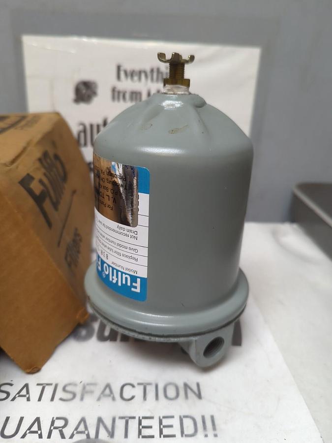 FULFLO FILTER,B3A-3/8DS,COMMERCIAL FILTER 125PSI NOS
