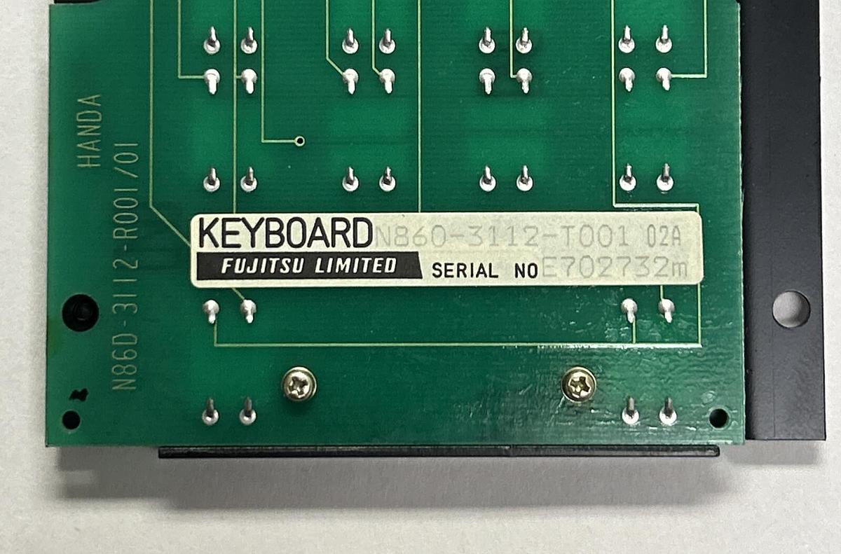 Used FUJITSU,N860-3112-T001,KEYBOARD