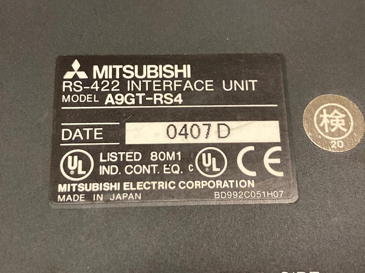 Used Mitsubishi,A9GT-RS4,touch screen
