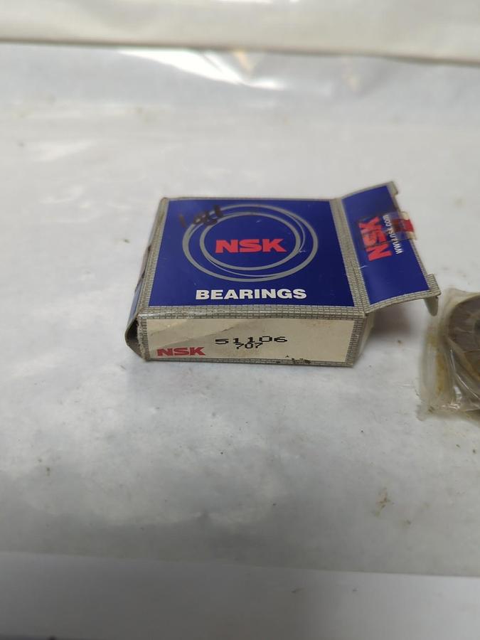 NSK,51106,THRUST ROLLER BEARING NOS