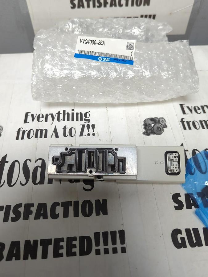 SMC,VVQ4000-86A,PLUG-IN SOLENOID VALVE SUB PLATE NOS